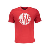 North Sails Red Cotton T-Shirt -   -  North Sails.